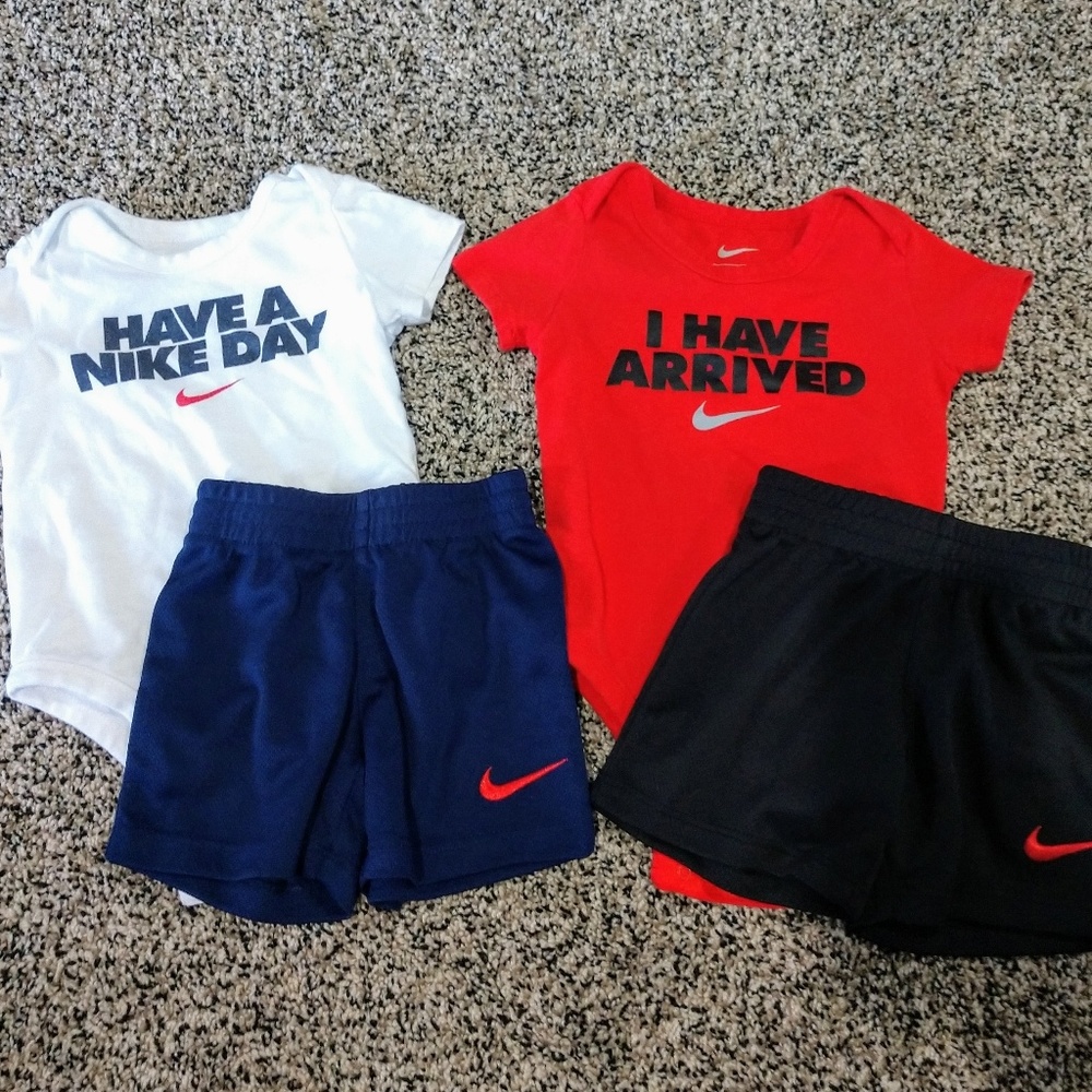 6-9 month boys Nike outfits